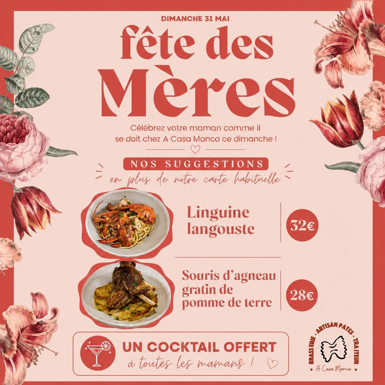 Événements - A Casa Manca - Restaurant Borgo Corse - bon restaurant BIGUGLIA